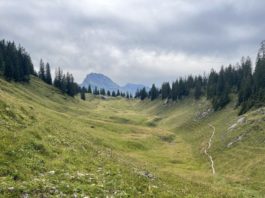 เดินเขาดูภูมิทัศน์ประหลาดจากยุคโบราณที่ Muotathal